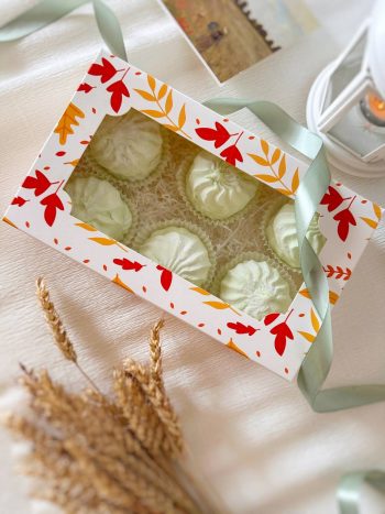 Упаковка под зефир "Осенние листья"